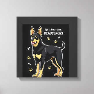 Toile Meilleure vie avec Beauceron Débardeur