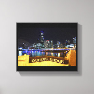 Toile Melbourne CBD Queens Bridge