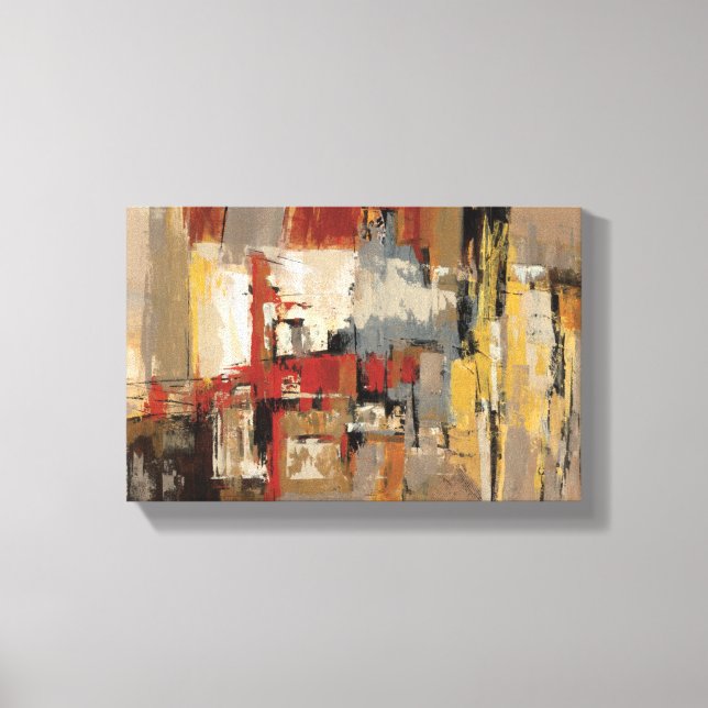 Toile Mélodie de Guitare et Sax (Recto)