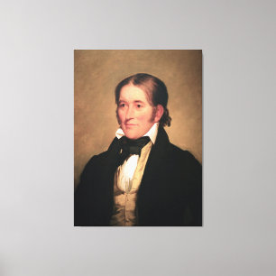 Toile Membre du Congrès Davy Crockett par Chester