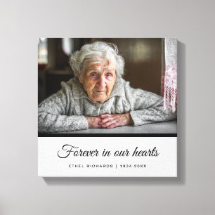 Toile Mémorial de la Sympathie dans la mémoire de l'amou