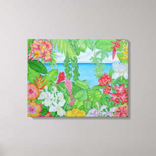Toile Mer à travers la Jungle