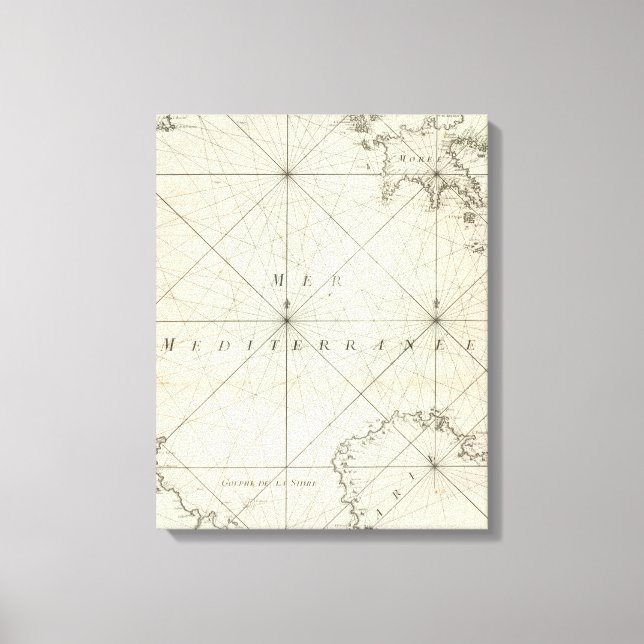 Toile Mer Méditerranée 5 (Recto)