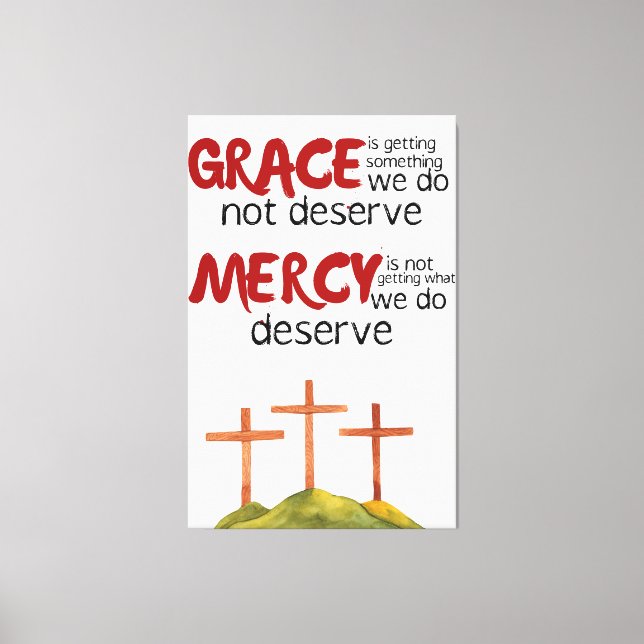 Toile Mercy & Grace (Recto)