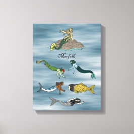 Toile Merfolk