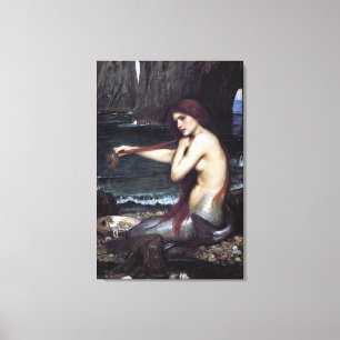 Toile Mermaid by J W Waterhouse, 1901