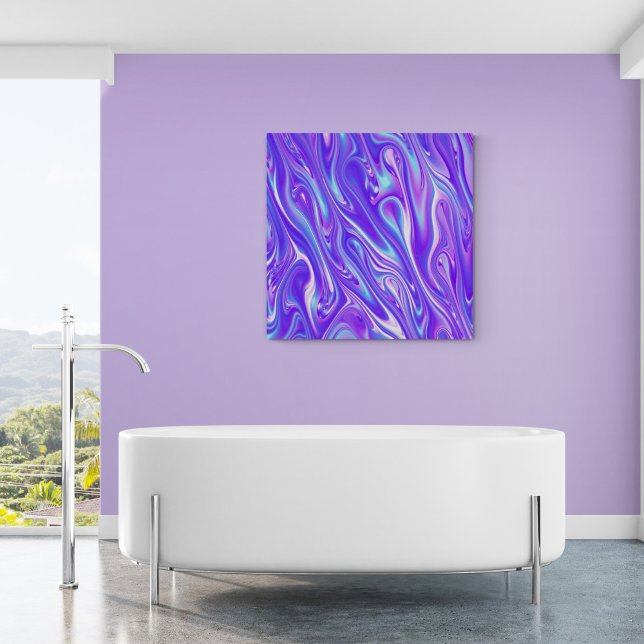 Toile Mermaid Giggles Abstrait (Créateur téléchargé)