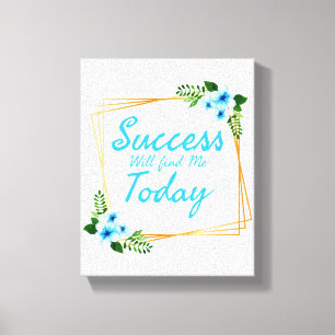 Toile message positif pour l'autogestion