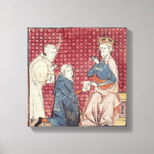 Toile Messagers disant Charlemagne