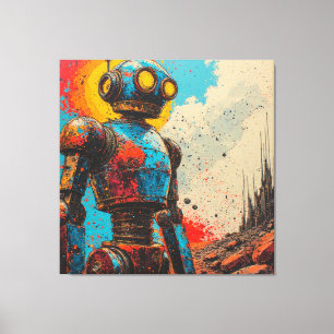 TOILE METAL HEART IRON MAN-16