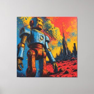 TOILE METAL HEART IRON MAN-19
