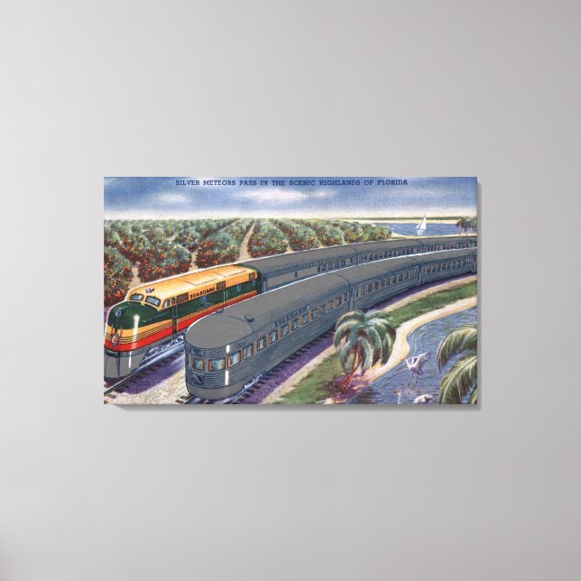 Toile Méteaux d'argent "Seaboard" en Floride Highlands (Recto)