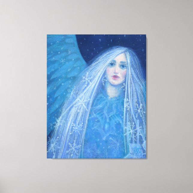 Toile Metelitsa Neige fille Snégurochka Noël Angel (Recto)