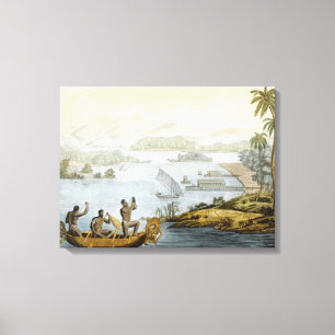 Toile Mettez en communication Dury, plaquez 75 de 'Le