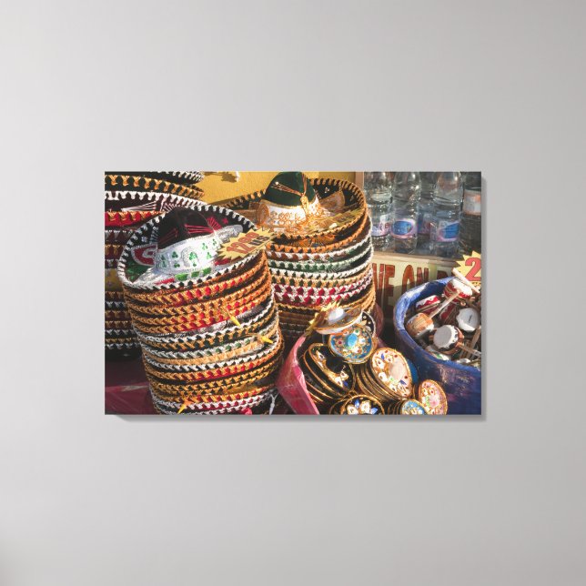 Toile Mexique, Cozumel. Souvenirs à Isla de Cozumel (Recto)