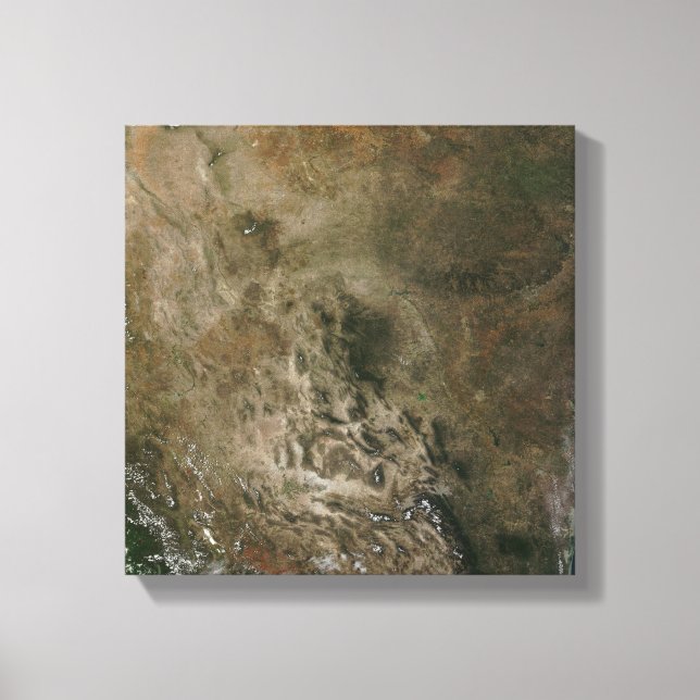 Toile Mexique et sud-ouest des États-Unis (Recto)