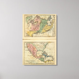 Toile Mexique, Guatemala, WI, Amérique du Nord