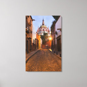 Toile Mexique, San Miguel de Allende. Tôt matin