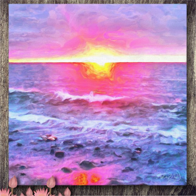 Toile Mexique Sunset 0909 Art (Créateur téléchargé)