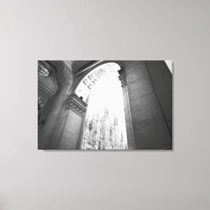 Toile Milano Italie, Galleria Vue du Duomo