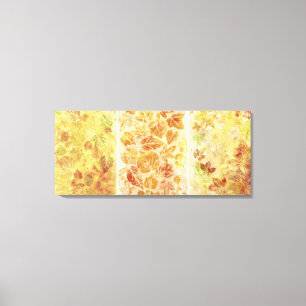 Toile Milieux abstraits, aquarelle, feuille