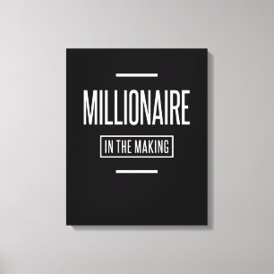 Toile Millionaire dans l'entrepreneuriat motivationnel
