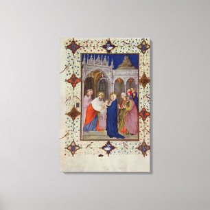 Toile Milliseconde 11060-11061 heures de Notre Dame :