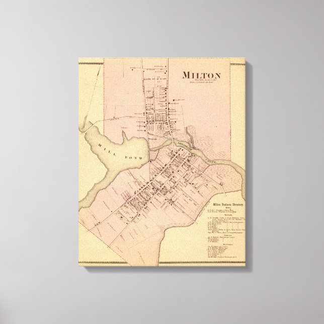 Toile Milton Delaware (Recto)