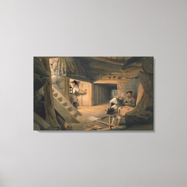 Toile Mine of the Bastion du Mat, plate from 'The Seat (Recto)