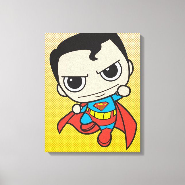 Toile Mini Superman volant (Recto)