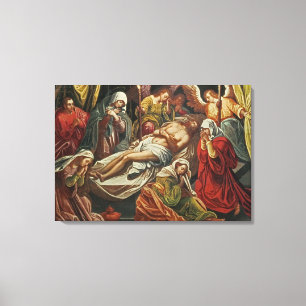 Toile Mise au tombeau du Christ, Villabranca
