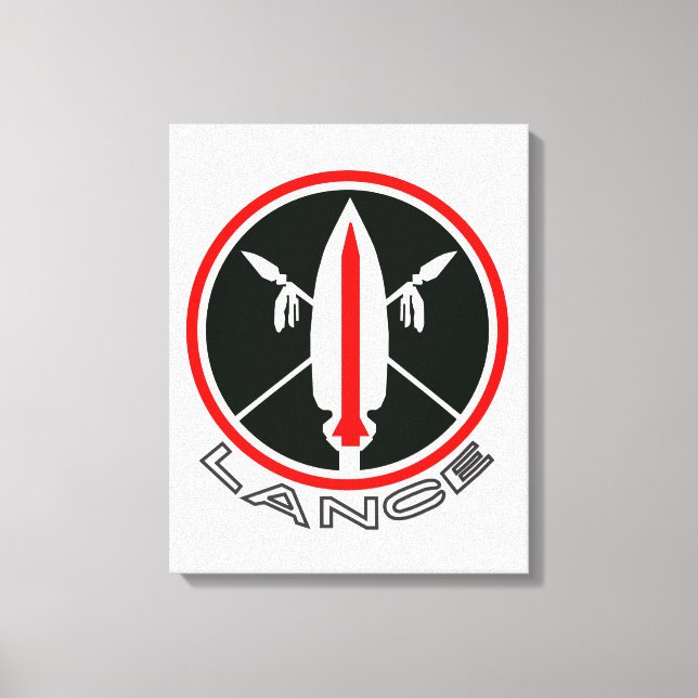 Toile Missile Lance 2013 (Recto)