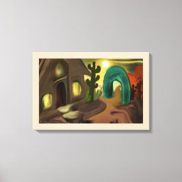 Toile Mission espagnole Art Abstrait