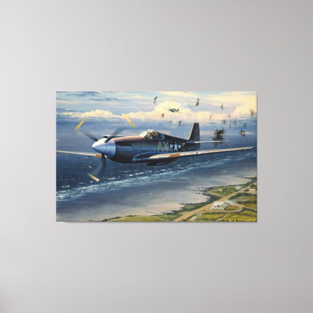 Toile Mission sur la Normandie par William S. Phillips I (Recto)
