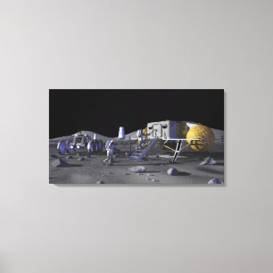 Toile Missions d'exploration spatiale futures 3