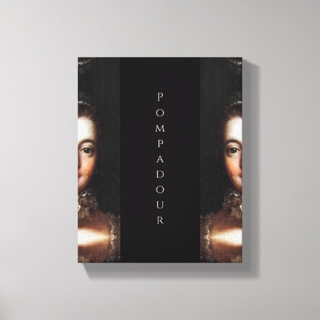 Toile Mme de Pompadour baroque (Recto)