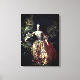 Toile Mme de Pompadour - François Boucher - 1759.