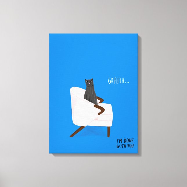 Toile Mod Cats - Aller chercher (Recto)