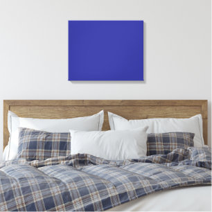 Toile Moderne Calme Bleue Minimaliste pour Décorat