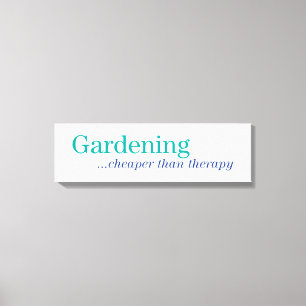 Toile Moins cher que la thérapie