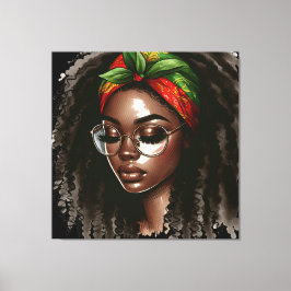 Toile Mois de l'histoire noire Melanin Hommes Femmes Enf