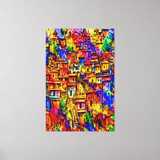 Toile Mon pinceau art numérique