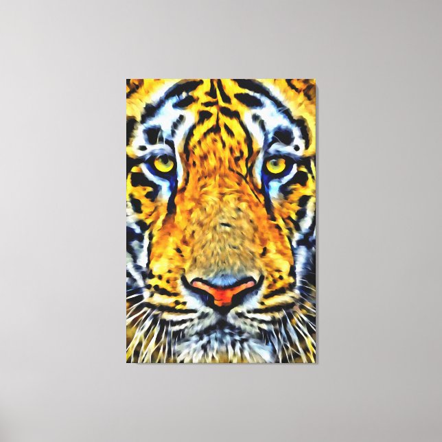 Toile Mon pinceau art numérique (Recto)