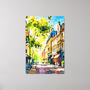 Toile Mon pinceau art numérique