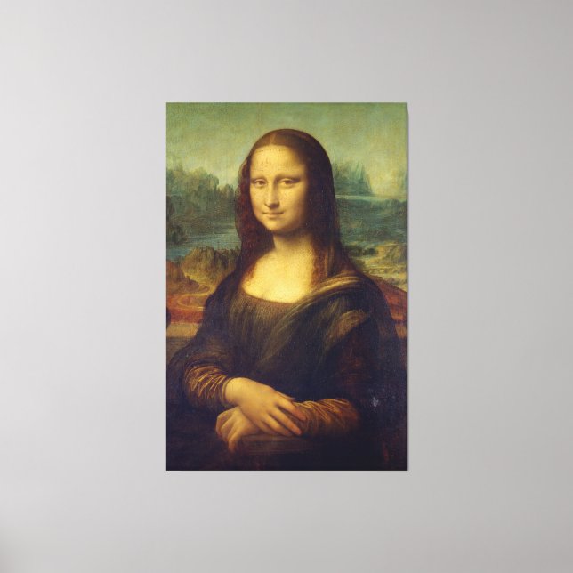 Toile Mona Lisa (Recto)