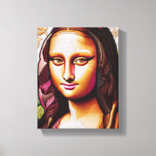 Toile Mona Lisa Portrait / Peinture Canvas Imprimer