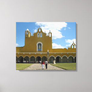 Toile Monastère à Izamal, Yucatán / Mexique