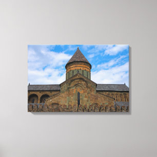 Toile Monastère de Svetistkhoveli Mtskheta Géorgie