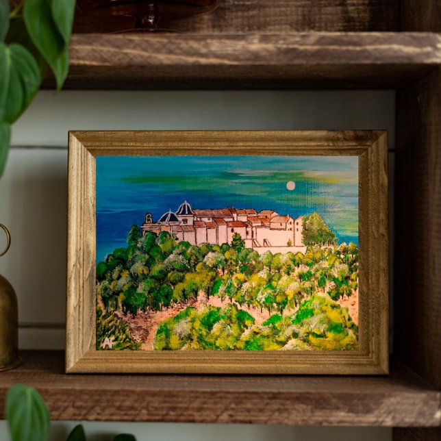 Toile Monasterio de San Miguel Peinture d'Alfred Fox (Not Actual Size)