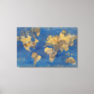 Toile Monde d'or